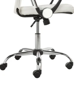 Sedia da ufficio PIONEER Pelle sintetica Bianco