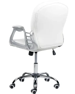 Sedia da ufficio PRINCESS Pelle sintetica Bianco