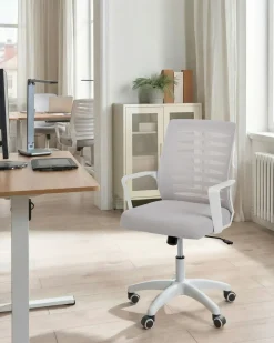 Sedia da ufficio RADIANT Grigio chiaro