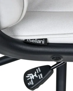 Sedia da ufficio REBEL Tessuto Bianco sporco