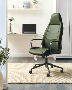 Sedia da ufficio REBEL Tessuto Verde scuro