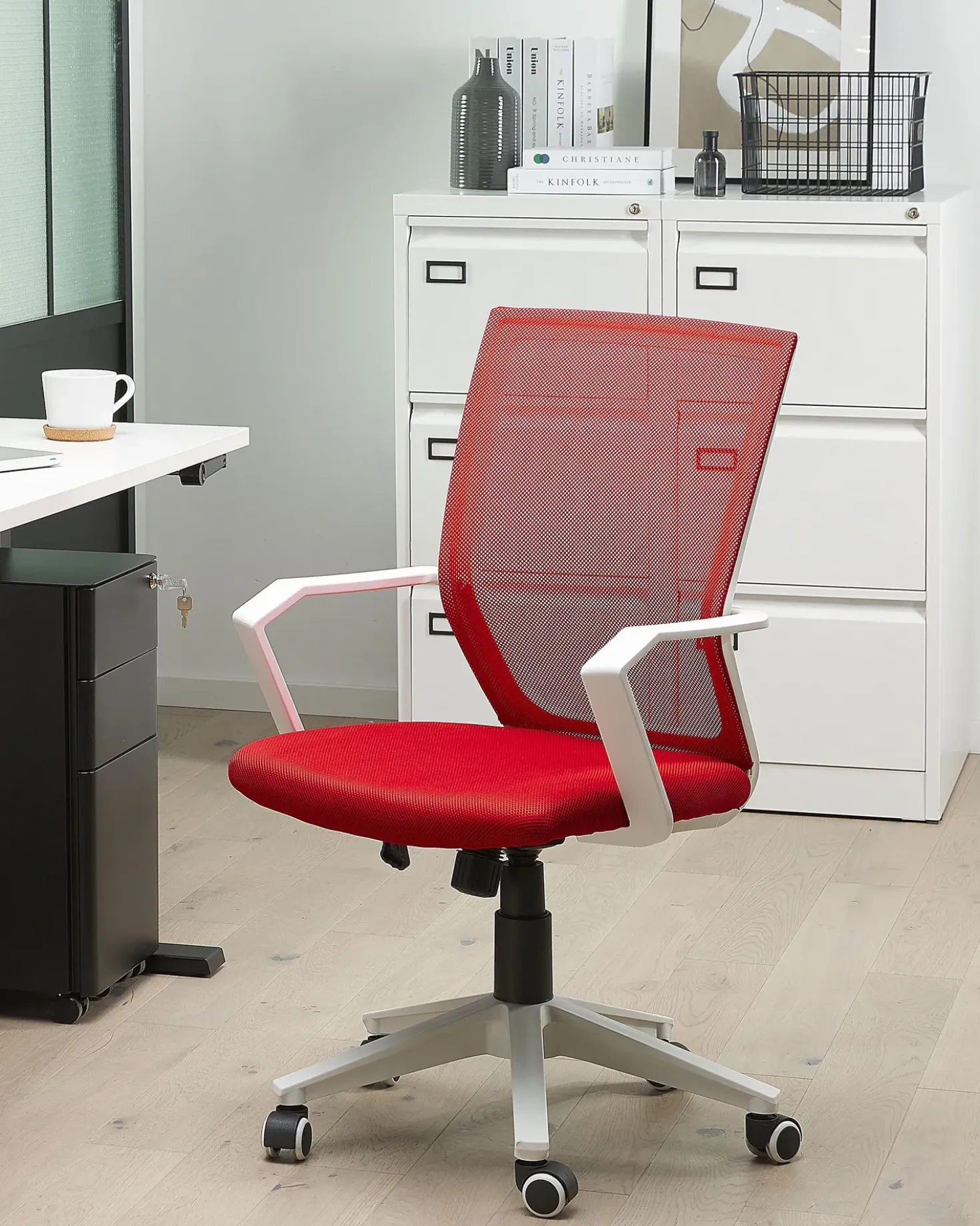 Sedia da ufficio RELIEF Rosso