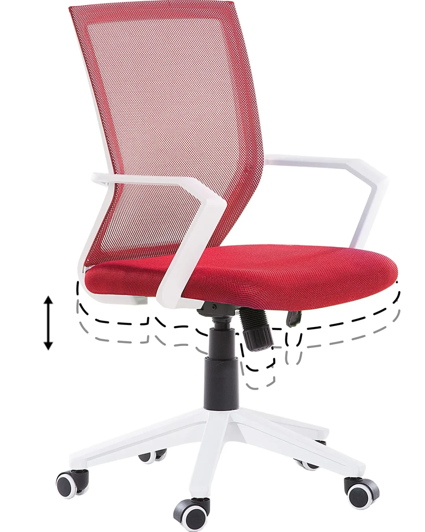 Sedia da ufficio RELIEF Rosso