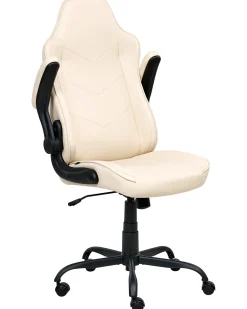 Sedia da ufficio TRIUMPHER Pelle sintetica Bianco sporco