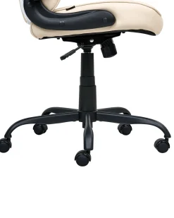 Sedia da ufficio TRIUMPHER Pelle sintetica Bianco sporco