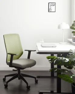 Sedia da ufficio VIRTUOSO Verde chiaro