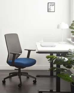 Sedia da ufficio VIRTUOSO Blu