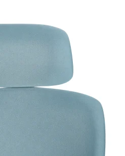 Sedia da ufficio VISCOUNT Tessuto Blu