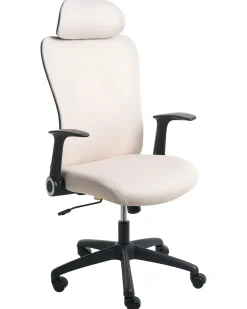 Sedia da ufficio ZYVEN Tessuto Beige