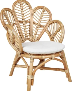 Sedia pavone per bambini FLORENTINE II Rattan Naturale