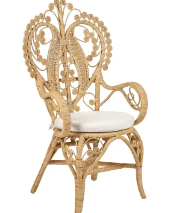 Sedia Peacock CARRARA Rattan Naturale