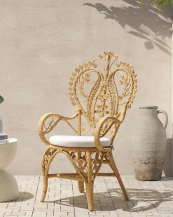 Sedia Peacock CARRARA Rattan Naturale