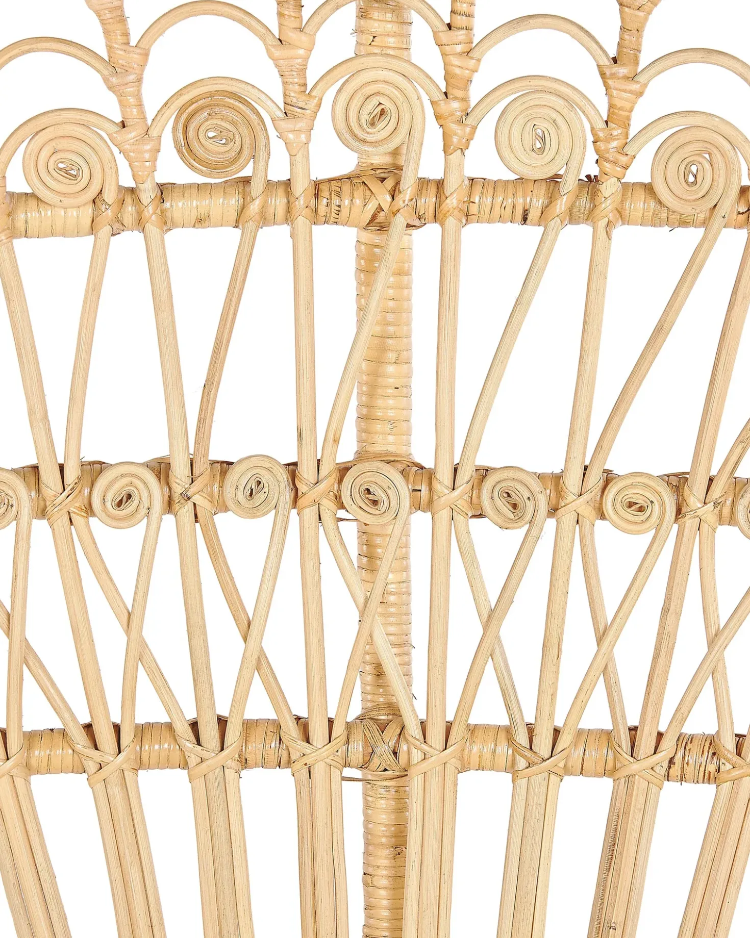 Sedia Peacock EMMANUELLE Rattan Naturale