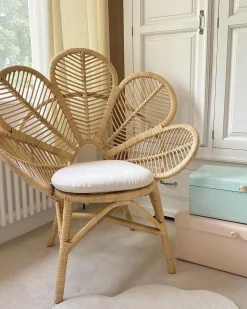 Sedia Peacock FLORENTINE Rattan Naturale