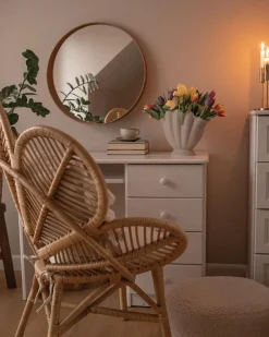 Sedia Peacock FLORENTINE Rattan Naturale