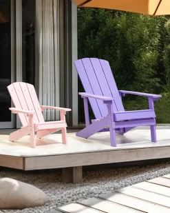 Sedia per Bambini ADIRONDACK Rosa pastello