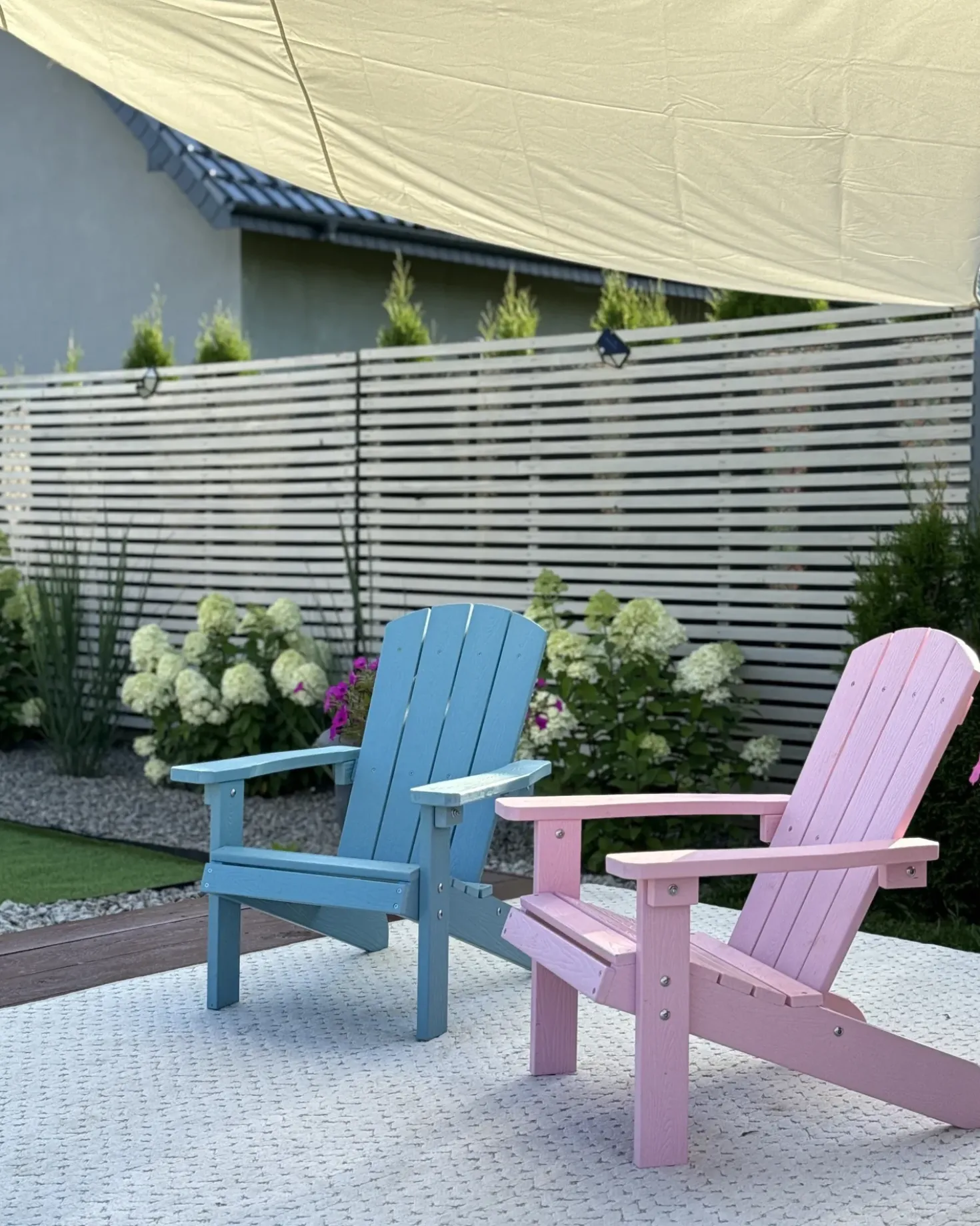 Sedia per Bambini ADIRONDACK Rosa pastello
