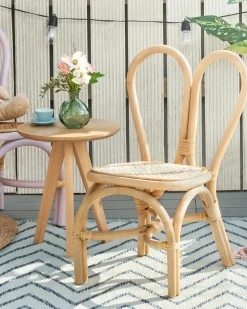 Sedia per Bambini DESIMI Rattan Naturale