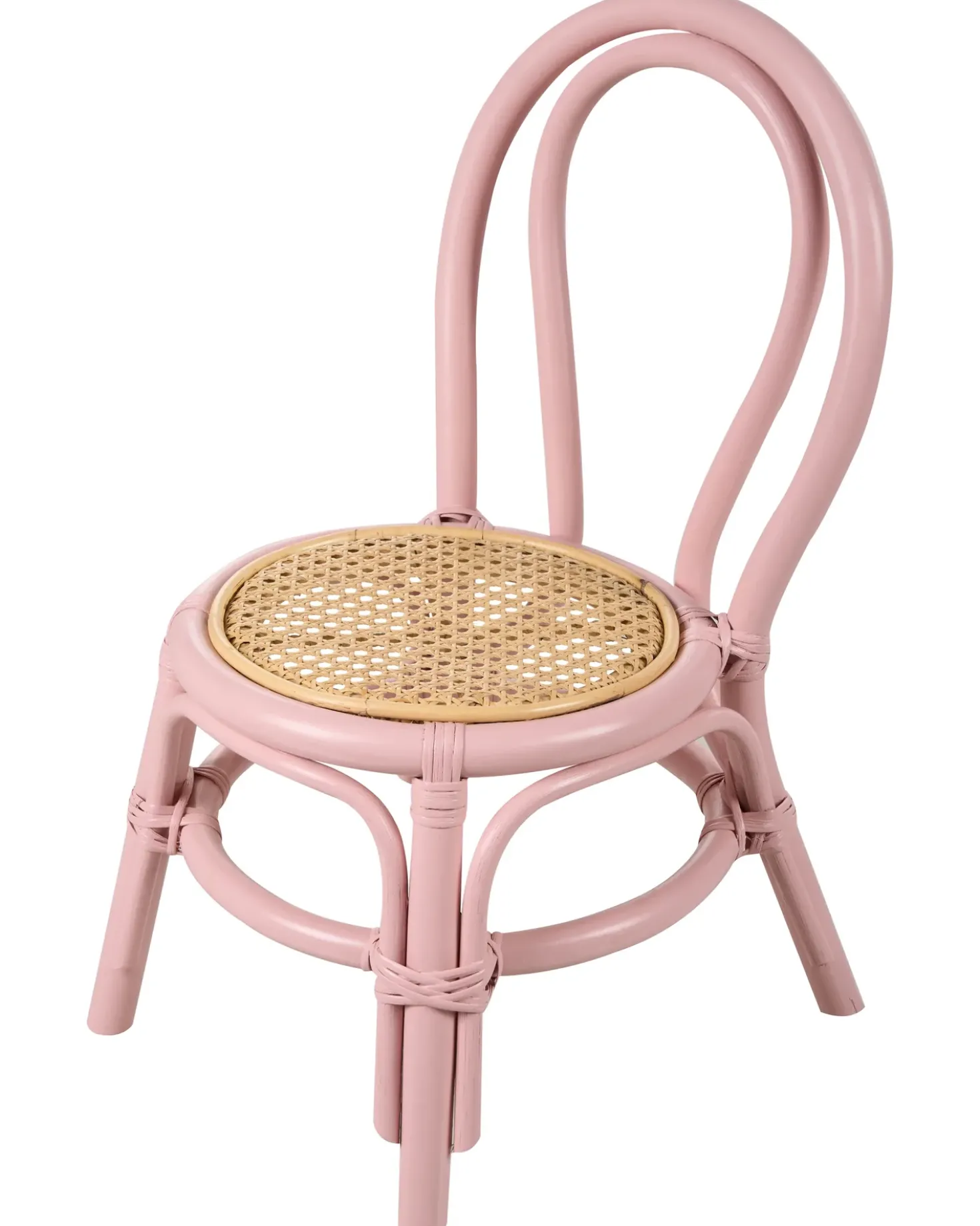 Sedia per Bambini KALIVIA Rattan Rosa