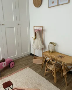 Sedia per Bambini MIRTIA Rattan Naturale