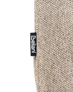 Sedia reclinabile BERGEN Poggiapiedi a scomparsa Tessuto Beige