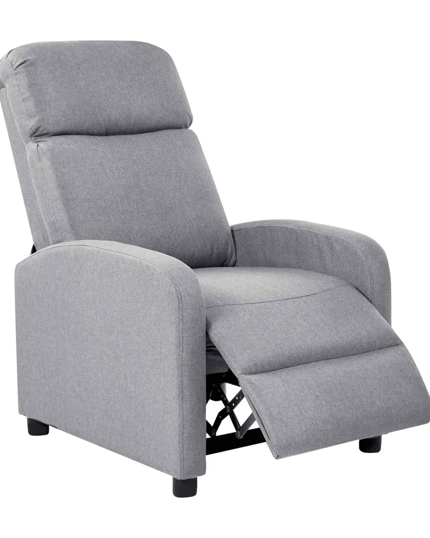 Sedia reclinabile EMINENCE Lino sintetico Grigio