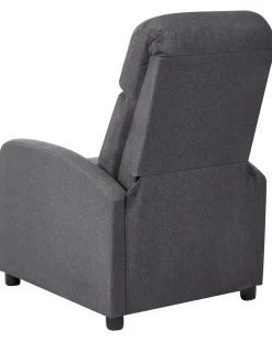 Sedia reclinabile EMINENCE Lino sintetico Grigio scuro