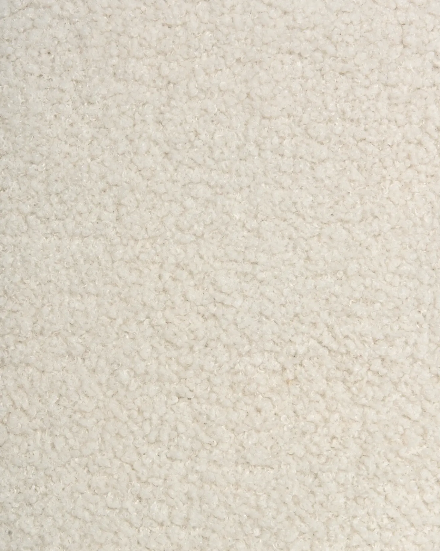 Sedia reclinabile EPSE con poggiapiedi Bouclé Bianco sporco