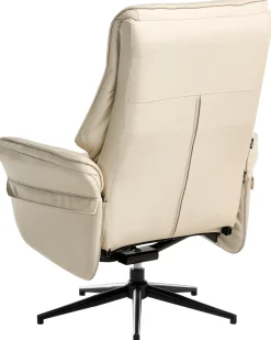 Sedia reclinabile ERATO Tessuto Beige chiaro
