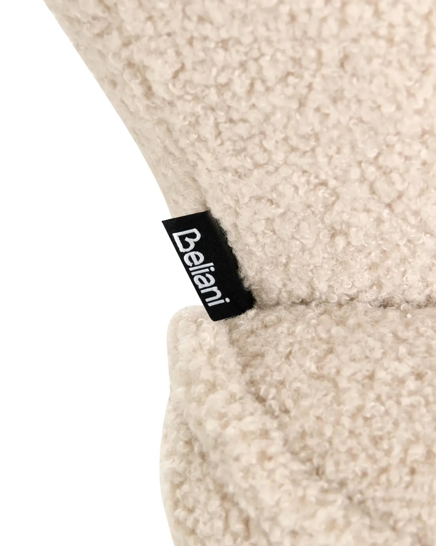 Sedia reclinabile GERAS Bouclé Beige