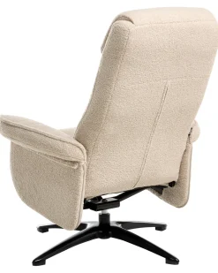 Sedia reclinabile GERAS Bouclé Beige