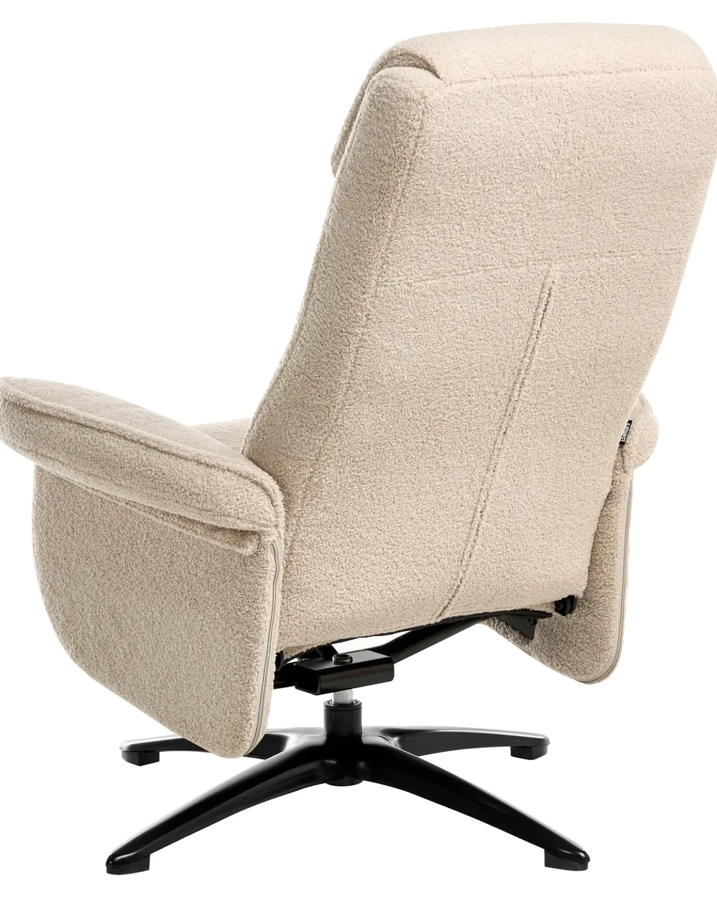 Sedia reclinabile GERAS Bouclé Beige