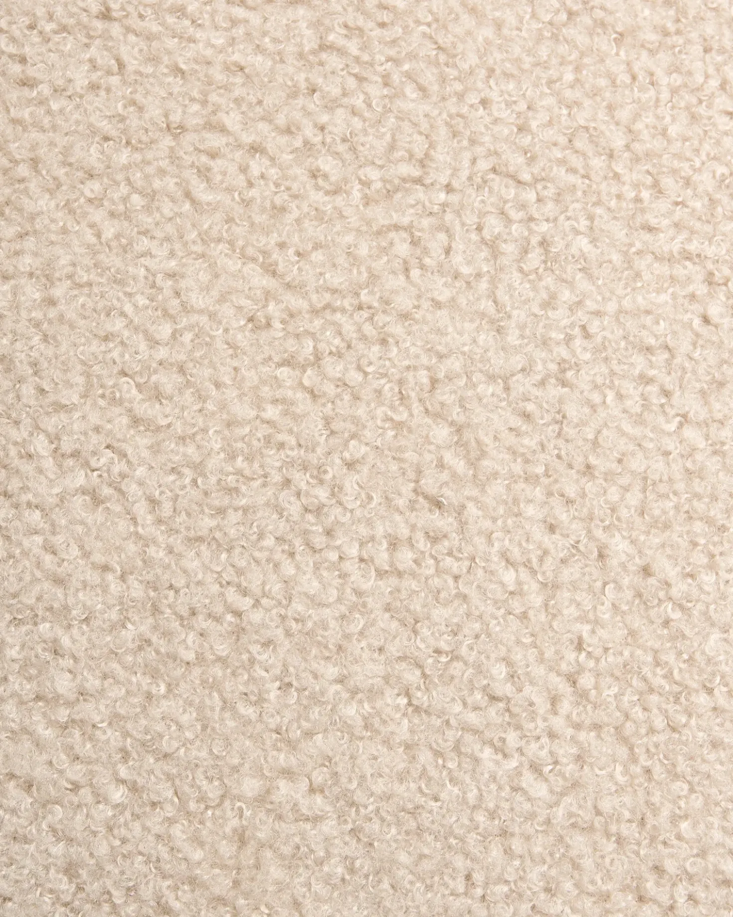 Sedia reclinabile GERAS Bouclé Beige