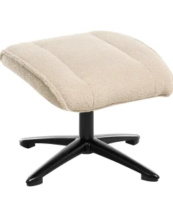 Sedia reclinabile GERAS Bouclé Beige