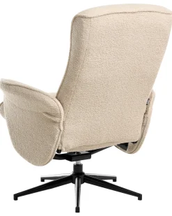 Sedia reclinabile JAPET Bouclé Beige