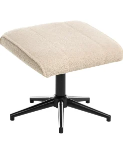 Sedia reclinabile JAPET Bouclé Beige
