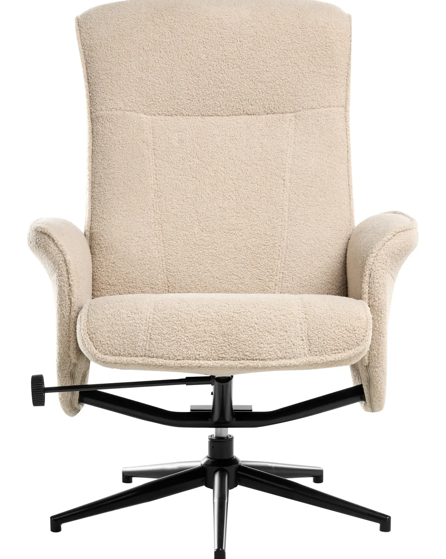 Sedia reclinabile JAPET Bouclé Beige