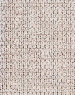 Sedia reclinabile ROYSTON Poggiapiedi a scomparsa Tessuto Beige