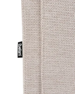 Sedia reclinabile ROYSTON Poggiapiedi a scomparsa Tessuto Beige