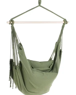 Sedia sospesa da fissare al soffitto BONEA Cotone Verde
