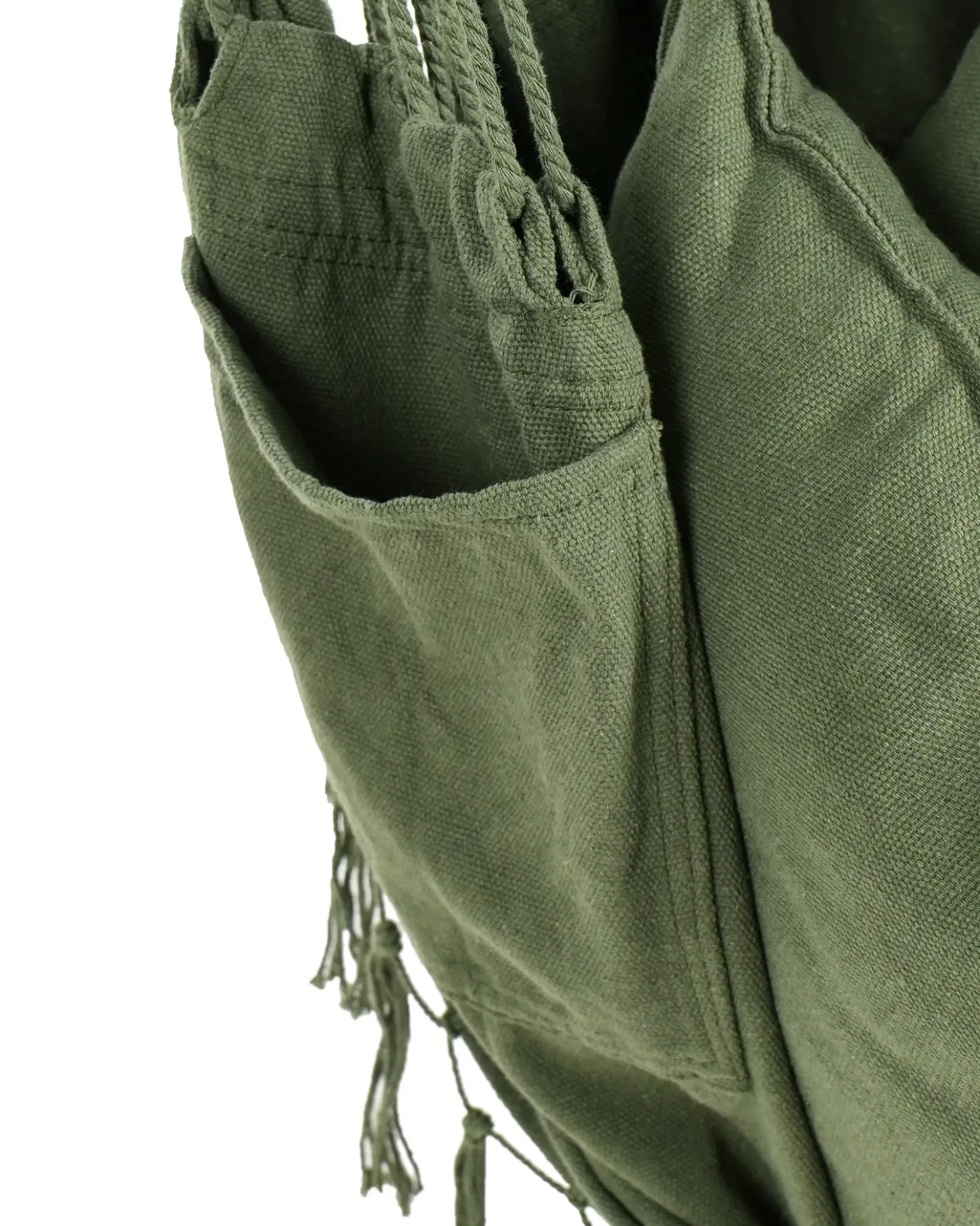 Sedia sospesa da fissare al soffitto BONEA Cotone Verde