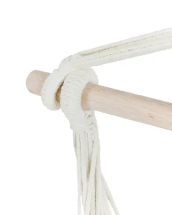 Sedia sospesa da fissare al soffitto VARENA Cotone Blu