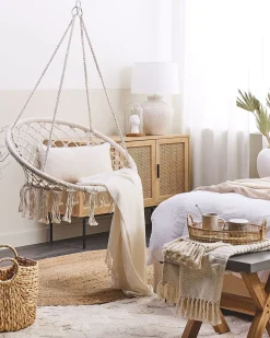 Sedia sospesa da fissare al soffitto GABELLA Cotone Bianco