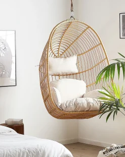 Sedia sospesa da fissare al soffitto CASOLI Rattan sintetico (PE) Naturale