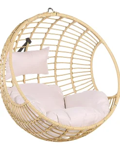 Sedia sospesa da fissare al soffitto ASPIO Rattan sintetico (PE) Naturale