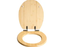 Sedile per WC CUAREIM Soft Close Bambù Marrone chiaro