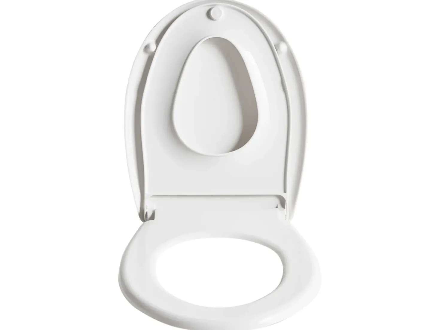 Sedile per WC FAGNANO Soft Close 2 in 1 Duroplastica Bianco