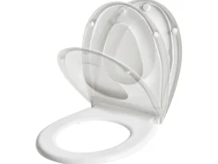 Sedile per WC FAGNANO Soft Close 2 in 1 Duroplastica Bianco