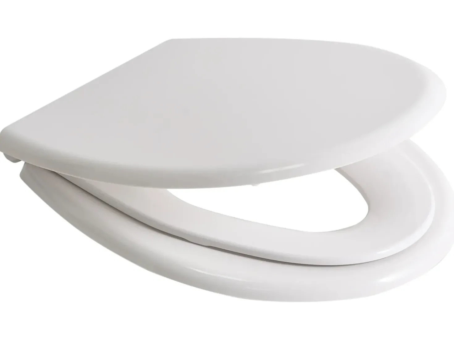 Sedile per WC FAGNANO Soft Close 2 in 1 Duroplastica Bianco