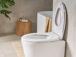 Sedile per WC FAGNANO Soft Close 2 in 1 Duroplastica Bianco